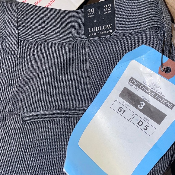 J.Crew Ludlow classic stretch gray Men’s dress pants size 29x32 NWT - Picture 6 of 10